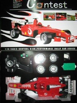 Mobil Balap Formula 1 RC Besar Contest