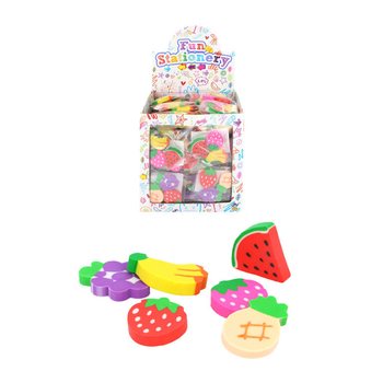 Set 3 Penghapus Buah dalam Display (144 pcs)