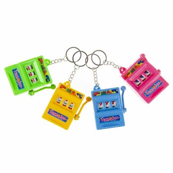 Gantungan Kunci Slot Machine - Mesin Jackpot (48 pcs)