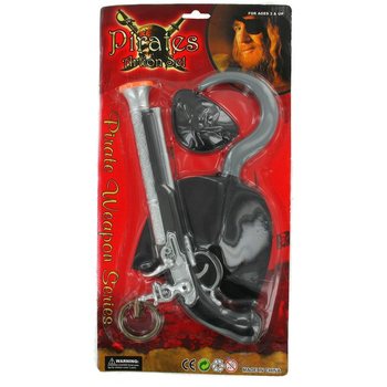 Set Mainan Bajak Laut dengan Kartu - Pirate Weapons (6 pcs)