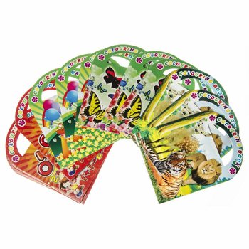 Buku Mewarnai Kecil dengan Stiker Mix (12 buah)