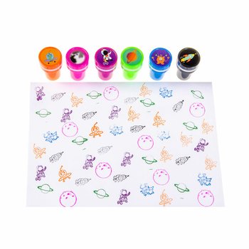 STEMPEL LUAR ANGKASA / SPACE DALAM DISPLAY (60 pcs)