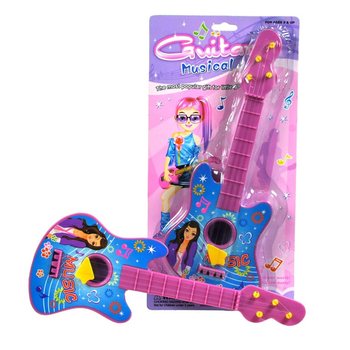 Gitar Mainan dengan Kartu (6 pcs)