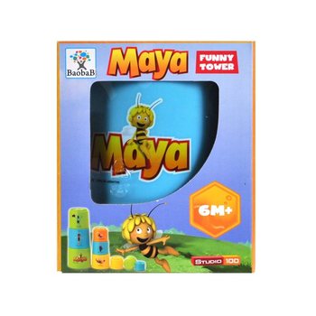 MAYA THE BEE FUNNY TOWER MENARA BALOK (6 pcs)