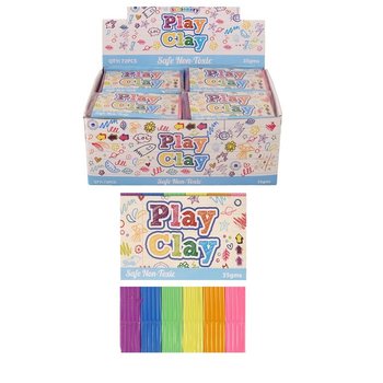 Tanah Liat / Clay 6 Warna (35g) - Dalam Display (72 pcs)