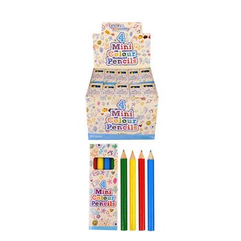 PENSIL WARNA KECIL ISI 4 DALAM KOTAK DENGAN DISPLAY (120 pcs)