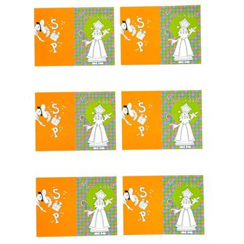 Set Makan Sinterklaas / St. Nicholas isi 14 Pcs (12 set)