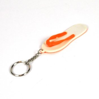 GANTUNGAN KUNCI SANDAL ORANYE (100 pcs)