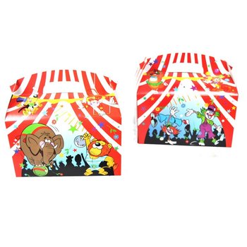 Kotak Menu Anak - Sirkus (50 pcs)