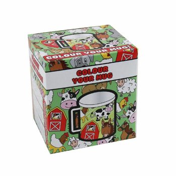 Hewan Ternak - Gelas Minum Mewarnai Sendiri (2 Pcs.)