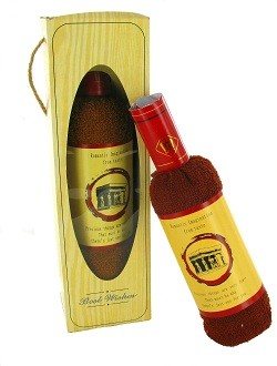Handuk Bentuk Botol Anggur dalam Kotak Kado (Isi 2 Pcs)