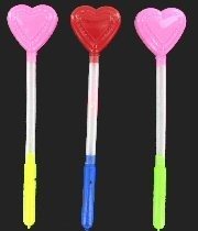 Tongkat Lampu LED - Model Hati (10 pcs)