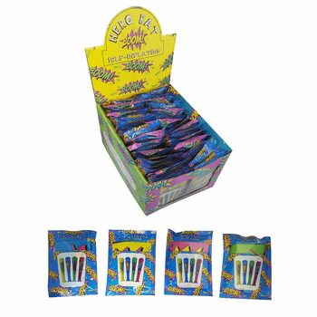 Pemukul Tiup Otomatis - Superhero BOOM! - 49x13cm - Display (48 pcs)