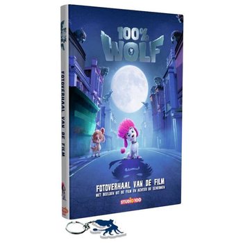 STUDIO100 - BUKU BACAAN 100% WOLF HARDCOVER BONUS GANTUNGAN KUNCI (20 pcs)