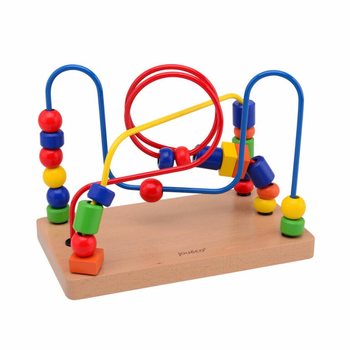 Jou&eacute;co - Labirin Manik Kayu - Untuk Anak Usia 12 Bulan ke Atas (1 pc)