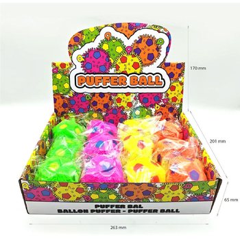 BOLA PUFFER - 6.5CM - DALAM DISPLAY (12 pcs)