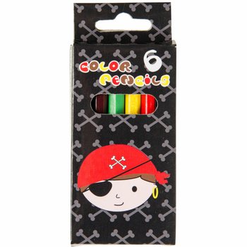 Set Pensil Warna 6 Pcs - Bajak Laut (24 set)