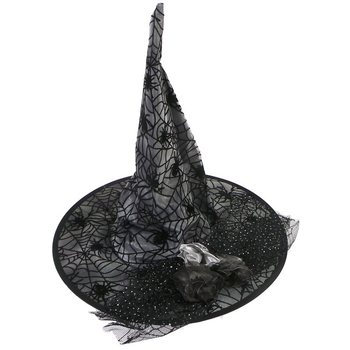Topi Penyihir Mewah dengan Dekorasi untuk Anak-anak (6 pcs.)