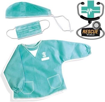 Ses Clowny - Set Kostum Dokter Bedah (1 pc)