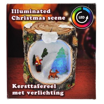 DEKORASI NATAL DENGAN LAMPU LED (6 pcs)