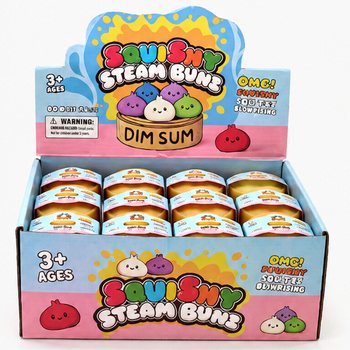RAGE - Mainan Squishy Dumpling Bakpao KECIL (Ukuran 5.5 x 5.5 x 3 Cm) - Fidget Toy Viral 2026 (24 Pcs)