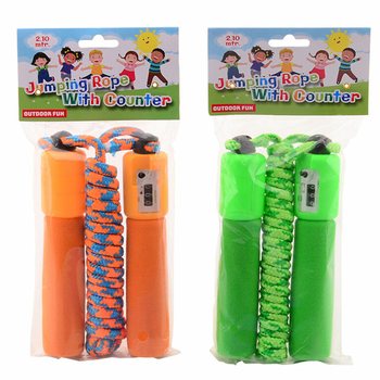 OUTDOOR FUN - Tali Skip dengan Alat Penghitung, 2.10 M (6 pcs)