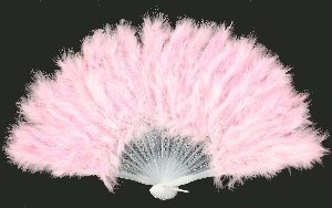 Kipas Tangan Bulu Plush (12 pcs)