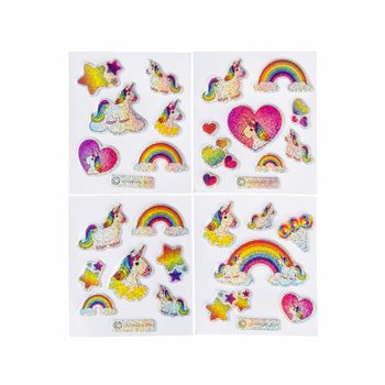 STIKER GLITTER - UNICORN (100 buah)