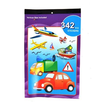 BUKU STIKER MODEL: KENDARAAN (12 pcs)