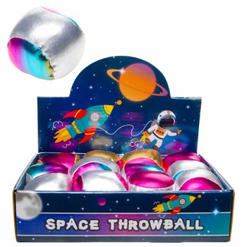 BOLA LEMPAR MEWAH METALIK - SPACE (12 Pcs)