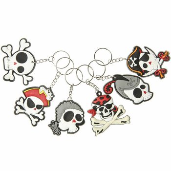 CAMPURAN GANTUNGAN KUNCI BAJAK LAUT (48 pcs)