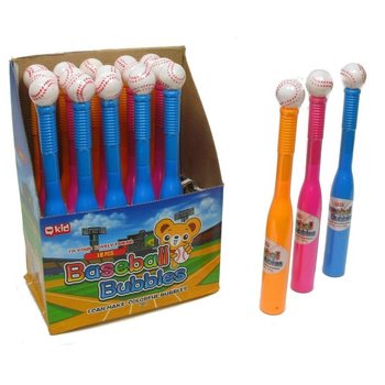 Mainan Gelembung Sabun Tongkat Bisbol (18 pcs)