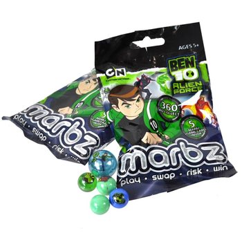 Kelereng Ben 10 dalam Kantong - 5 Pcs (15 Set)