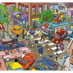 Puzzle That&rsquo;s Life - Kemacetan Lalu Lintas, 1000 Keping (1 pcs)