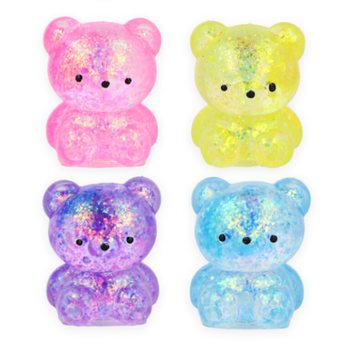 SQUEEZE BEAR - ISI SUGAR GUMMY - MIX WARNA DALAM DISPLAY (12 Pcs)