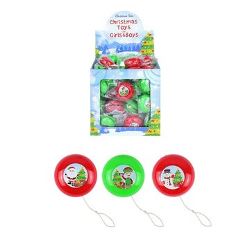 YO-YO NATAL UNTUK HADIAH Ø 3,8 CM DALAM DISPLAY (72 pcs)