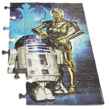 PUZZLE STAR WARS DALAM BLINDBAG 22 X 14 CM (8 pcs)