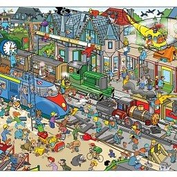 Puzzle That&rsquo;s Life - Stasiun Kereta, 1000 keping (1 pc.)