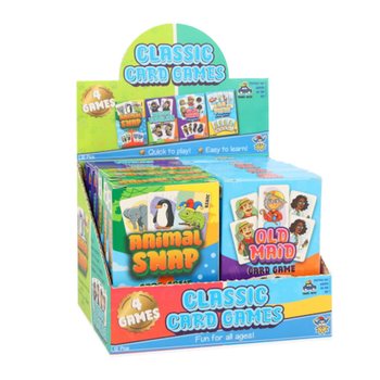 MIX 4 VARIAN CLASSIC CARD GAMES - DALAM DISPLAY (12 pcs)