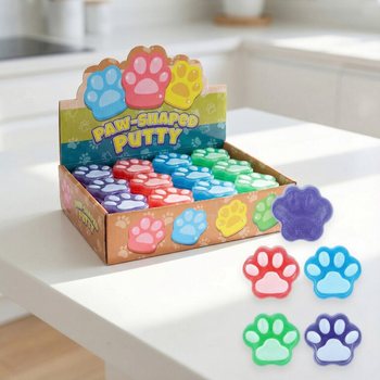 Slime Kaki Anjing - Paw Shaped Putty (24 pcs)