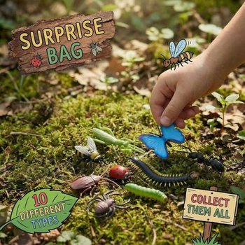 Blind Bag / Kantong Kejutan Serangga (Display 60 pcs)