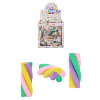 PENGHAPUS TWIST MARSHMALLOW - DALAM DISPLAY (80 pcs)