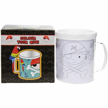 BAJAK LAUT - MEWARNAI GELAS SENDIRI (Set isi 2)