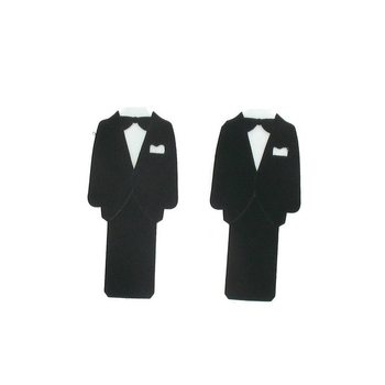 Dekorasi Kemasan Tuksedo (12 pcs)
