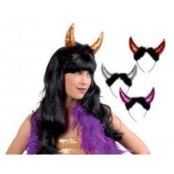 Bando Tanduk Iblis Glitter (6 pcs)