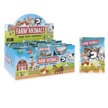 Blind Bag / Kantong Kejutan - Tema: Hewan Ternak dalam Display (60 pcs)
