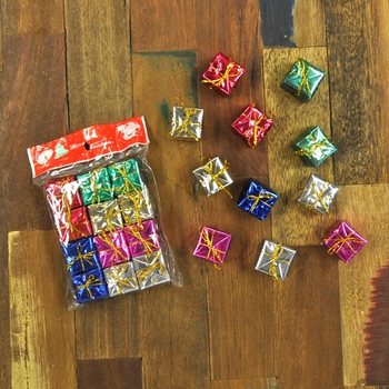 Dekorasi Kado Natal Mini (Isi 12 pcs)