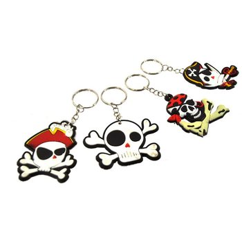 Gantungan Kunci Bajak Laut Campur (12 pcs)