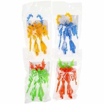 Robot Action Figure - Mix Warna (36 pcs)