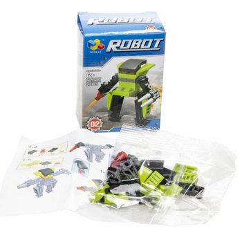 Balok Susun Robot (12 buah dalam Display)